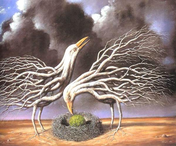 Surreal Paintings by Rafel Olbinski
