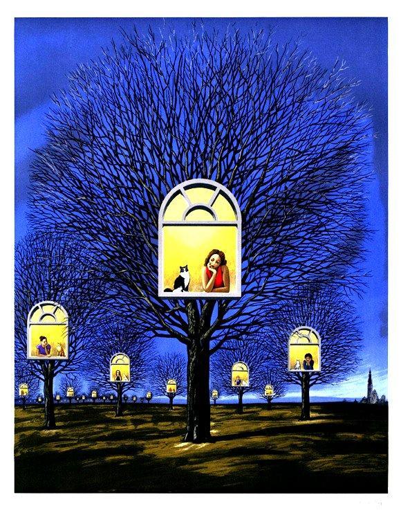 Surreal Paintings by Rafel Olbinski