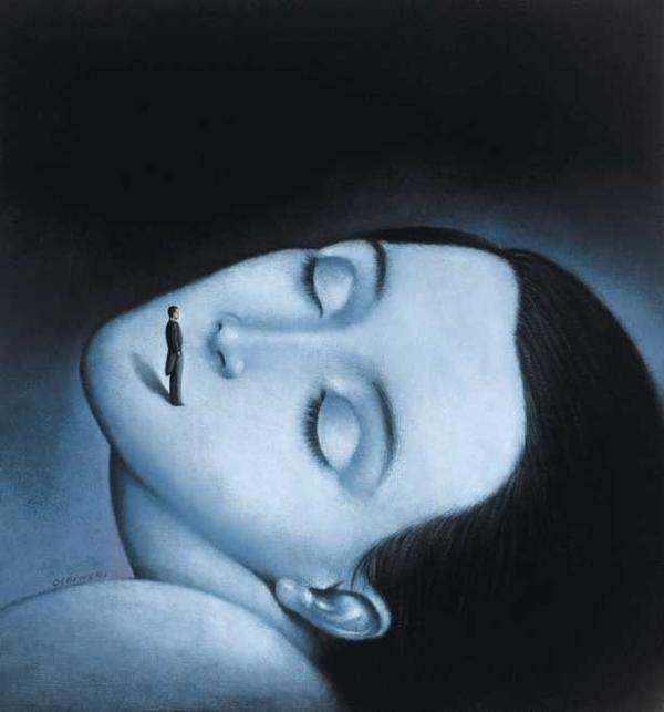 Surreal Paintings by Rafel Olbinski