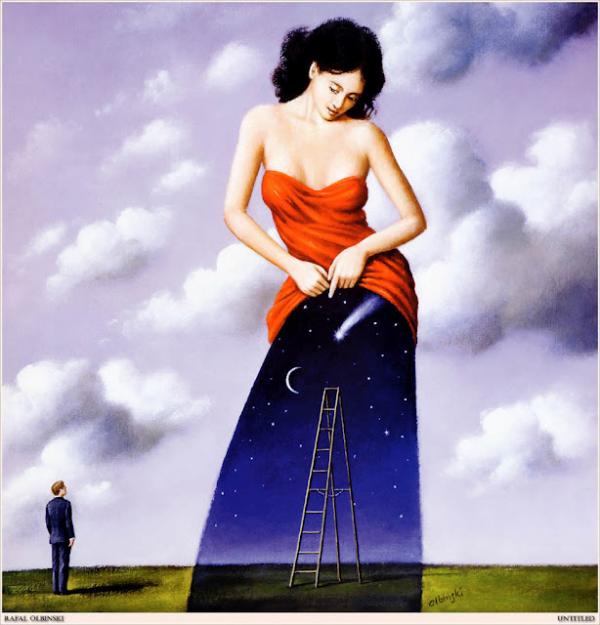 Surreal Paintings by Rafel Olbinski