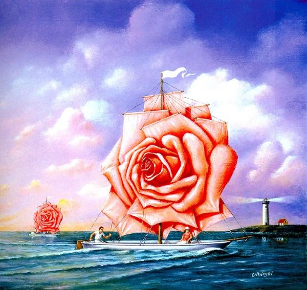 Surreal Paintings by Rafel Olbinski