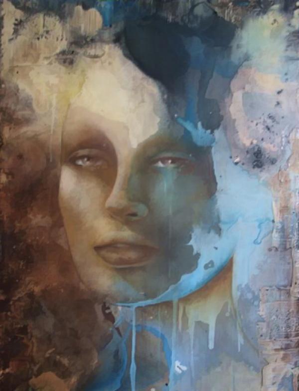 Surreal Portrait Paintings by Pascale Pratte