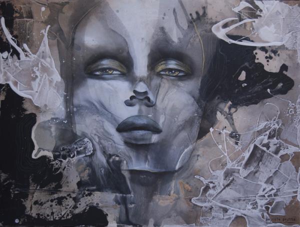 Surreal Portrait Paintings by Pascale Pratte