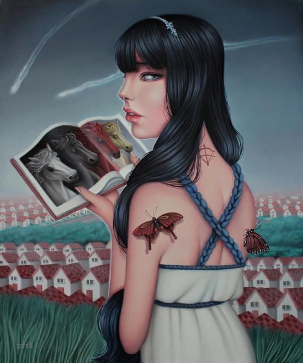 Portrait Paintings by Sarah Joncas