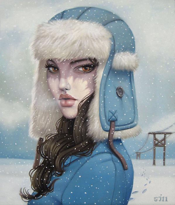 Portrait Paintings by Sarah Joncas