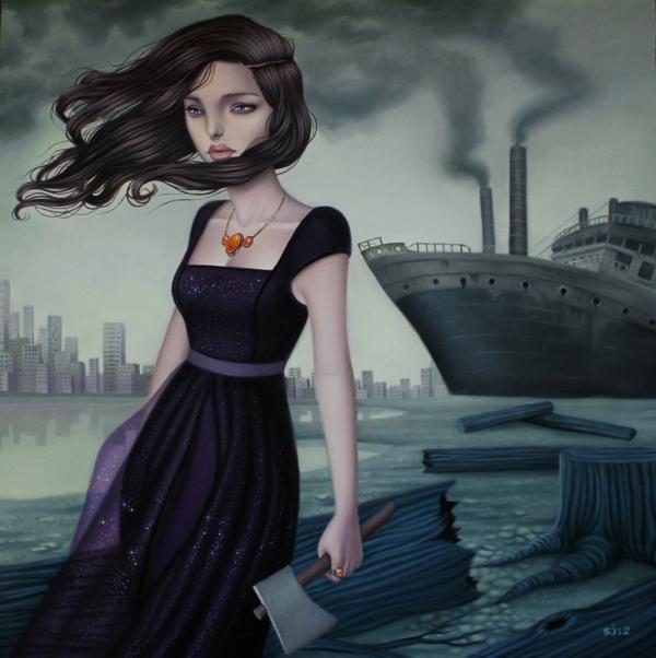 Portrait Paintings by Sarah Joncas