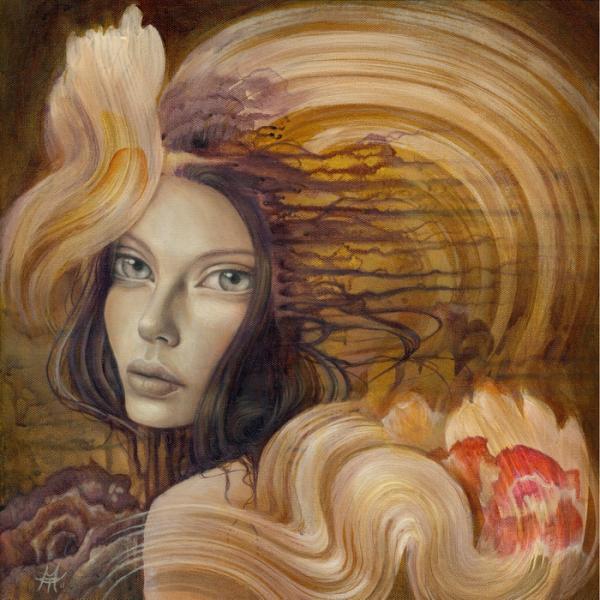 Surreal Portrait Paintings by Mandy Tsung
