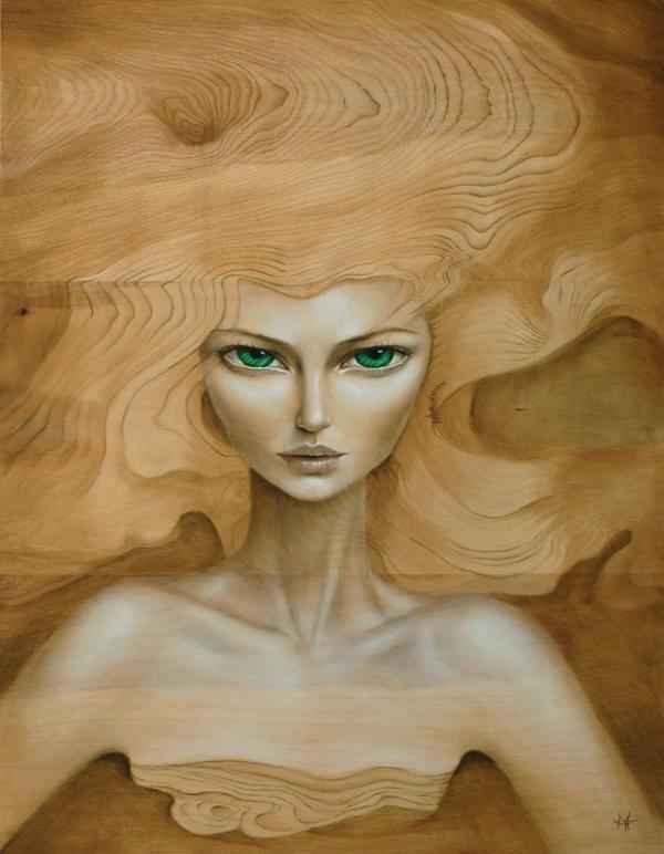 Surreal Portrait Paintings by Mandy Tsung