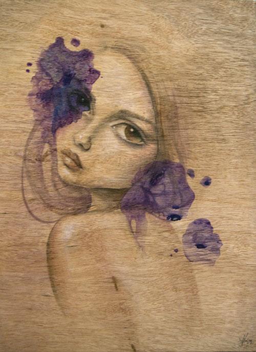 Surreal Portrait Paintings by Mandy Tsung