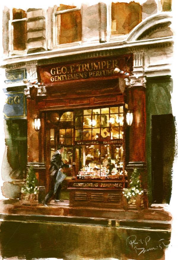 Cityscapes Paintings by Philip Bannister