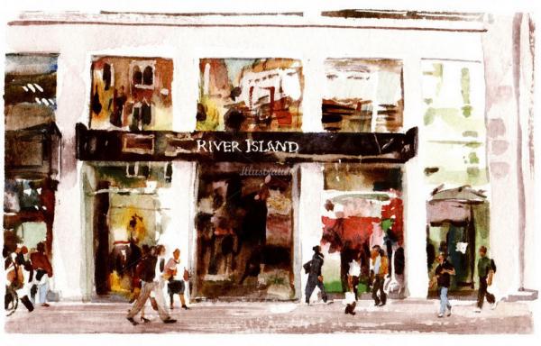 Cityscapes Paintings by Philip Bannister