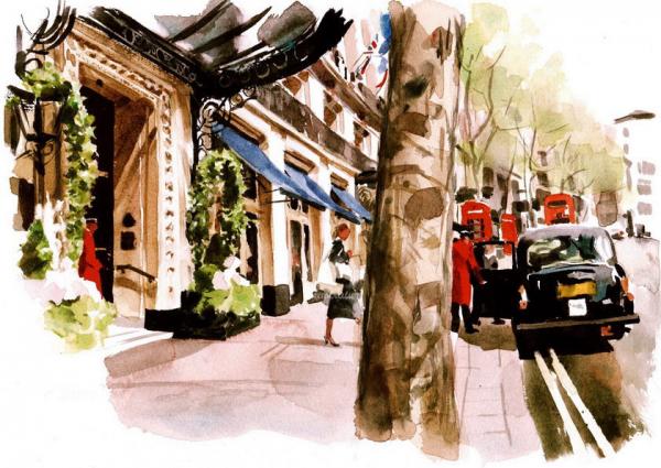 Cityscapes Paintings by Philip Bannister