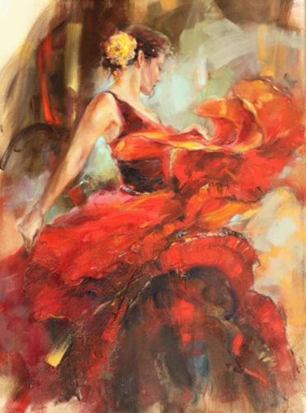 Romantic Paintings by Anna Razumovskaya