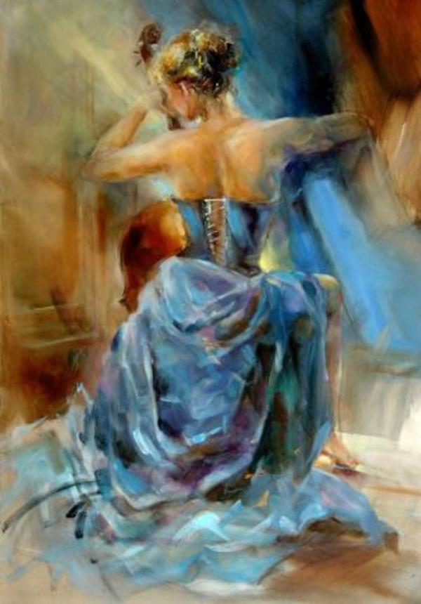 Romantic Paintings by Anna Razumovskaya