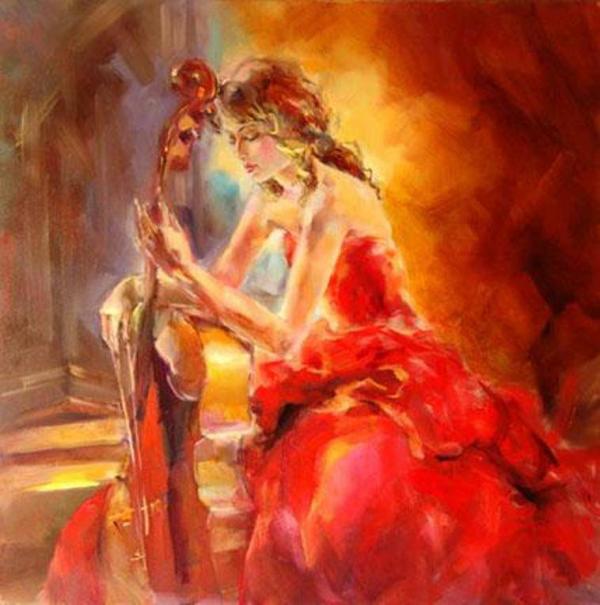 Romantic Paintings by Anna Razumovskaya