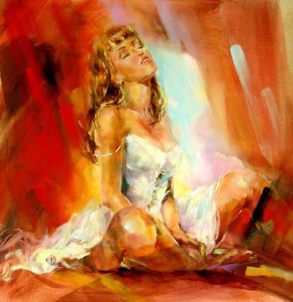 Romantic Paintings by Anna Razumovskaya