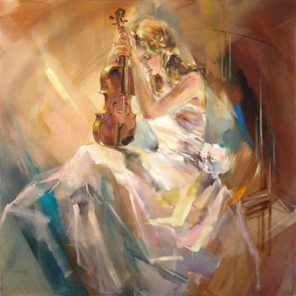 Romantic Paintings by Anna Razumovskaya