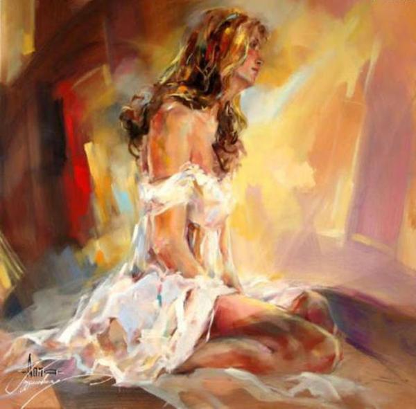 Romantic Paintings by Anna Razumovskaya