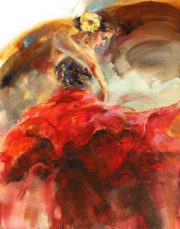 Romantic Paintings by Anna Razumovskaya