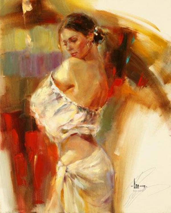 Romantic Paintings by Anna Razumovskaya