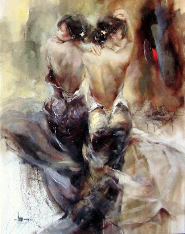 Romantic Paintings by Anna Razumovskaya