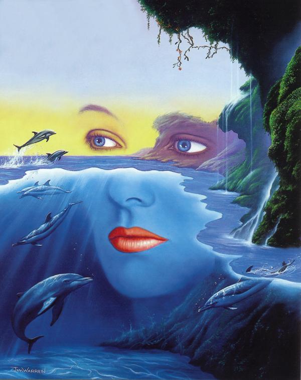 Surrealistic Fantasy Paintings by Jim Warren