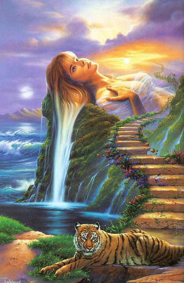 Surrealistic Fantasy Paintings by Jim Warren