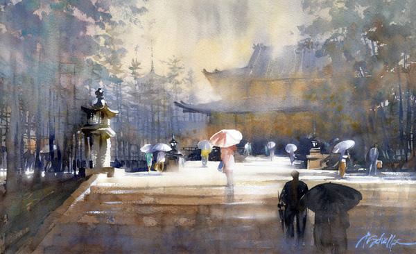 Watercolor Paintings by Thomas W. Schaller