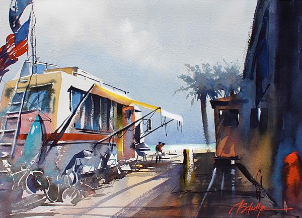 Watercolor Paintings by Thomas W. Schaller