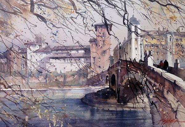 Watercolor Paintings by Thomas W. Schaller