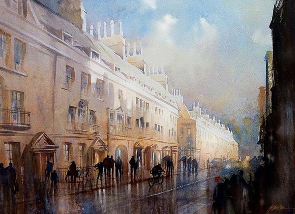 Watercolor Paintings by Thomas W. Schaller