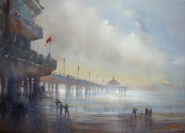 Watercolor Paintings by Thomas W. Schaller