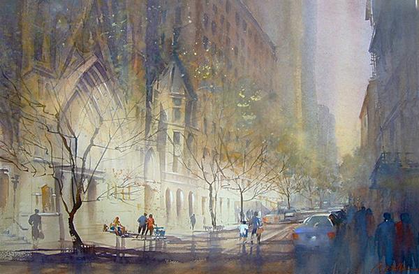 Watercolor Paintings by Thomas W. Schaller