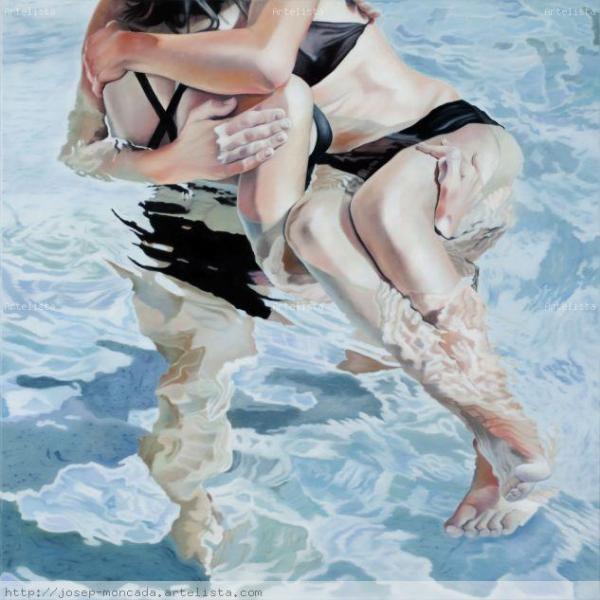 Painting by Josep Moncada Juaneda