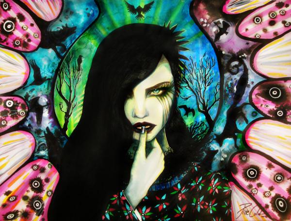 Colorful Portrait Paintings by Svenja Jödicke