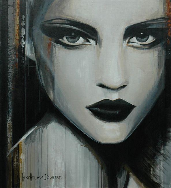 Portrait Paintings by Hesther van Doornum