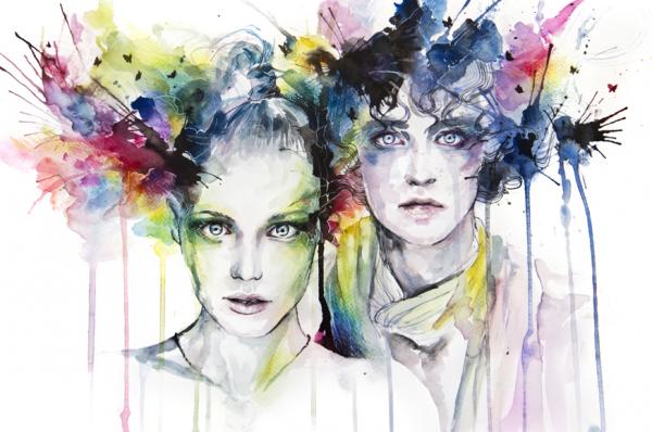 Watercolor Paintings by Silvia Pelissero