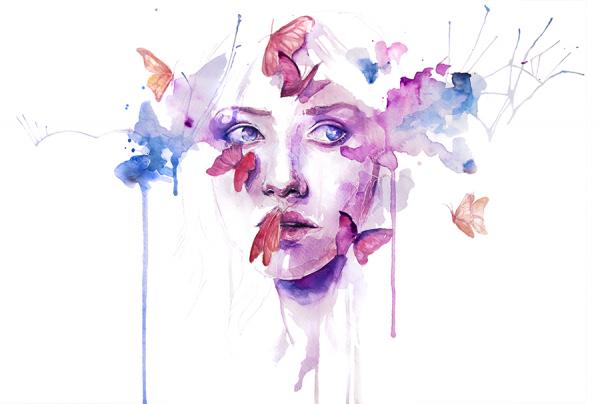 Watercolor Paintings by Silvia Pelissero