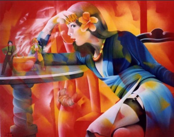 Paintings by Jeannette Guichard-Bunel