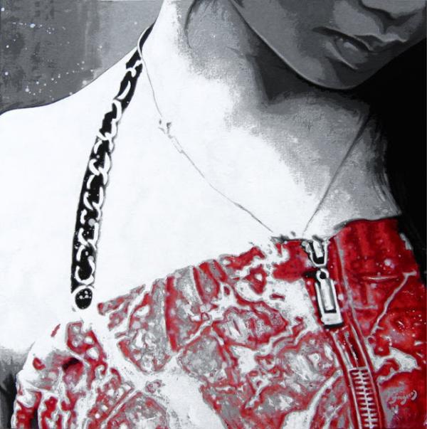 Portrait Paintings by Nathalie Mulero Fougeras