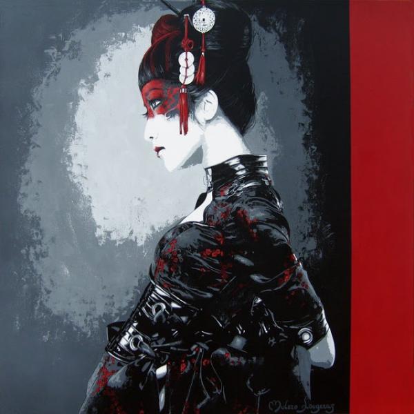 Portrait Paintings by Nathalie Mulero Fougeras