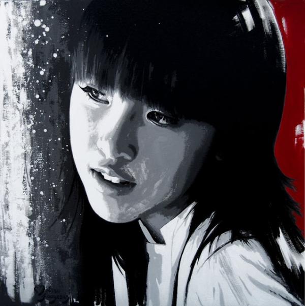 Portrait Paintings by Nathalie Mulero Fougeras