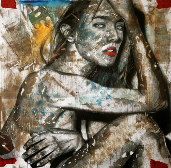 Portrait Paintings by Virginie Caillet