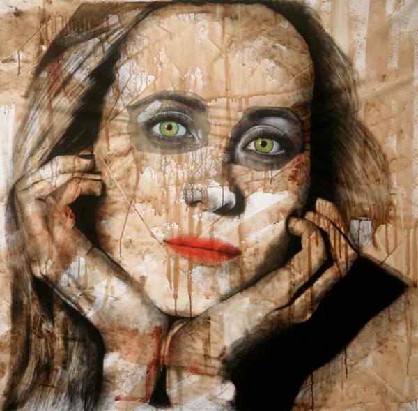 Portrait Paintings by Virginie Caillet