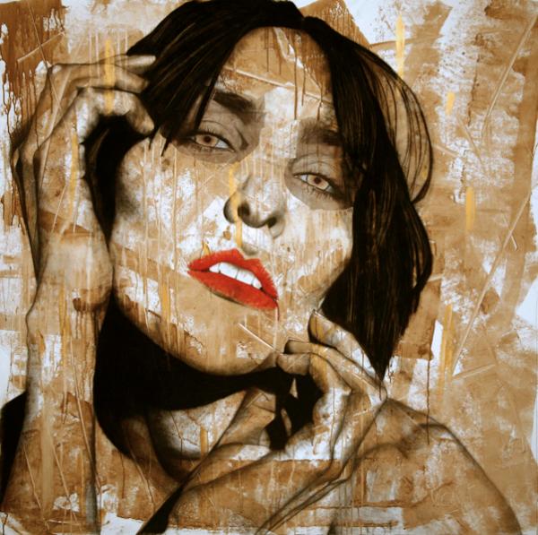 Portrait Paintings by Virginie Caillet