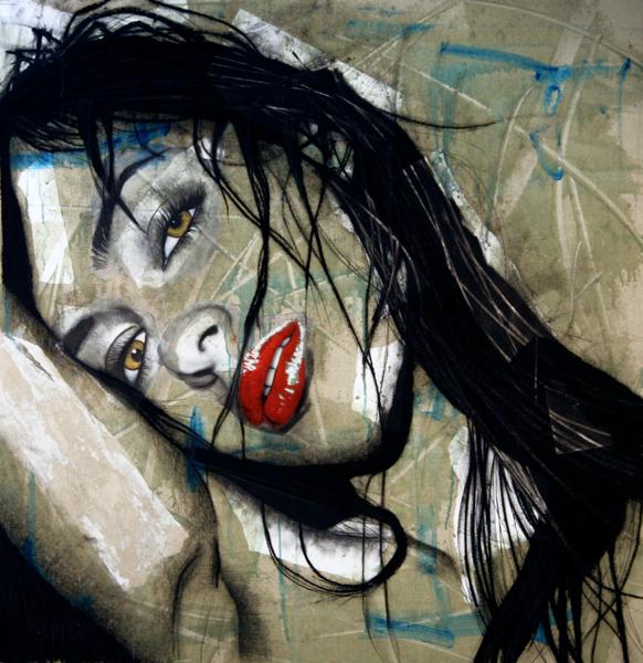 Portrait Paintings by Virginie Caillet