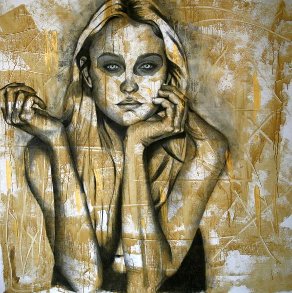 Portrait Paintings by Virginie Caillet