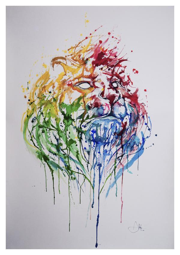 Stunning Ink Paintings by Marc Allante