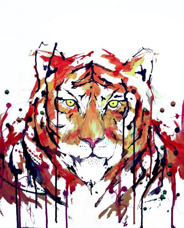 Stunning Ink Paintings by Marc Allante