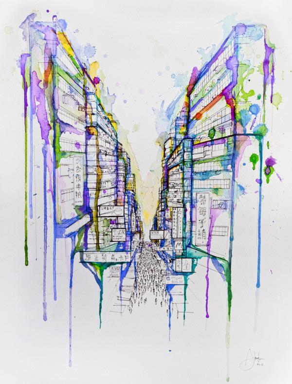 Stunning Ink Paintings by Marc Allante